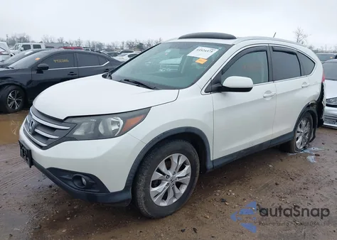 2013 Honda Cr-V Ex-L z USA, uszkodzony, nr VIN 5J6RM4H77DL034956